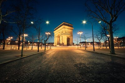 Bild Triumphbogen in der Stadt Paris