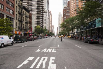 Bild Typische New Yorker Straße