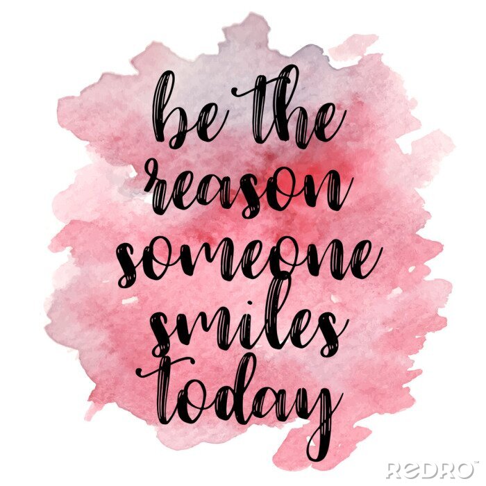 Bild Typografisches Zitat zum Thema "Andere zum Lachen bringen"