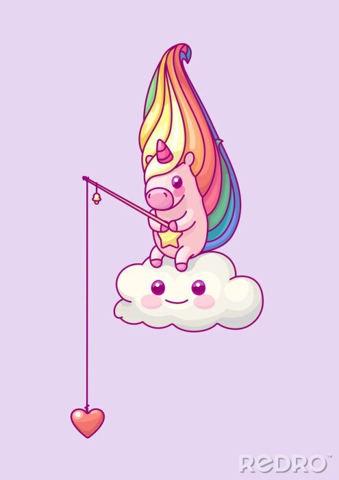 Bild vector volume rainbow unicorn