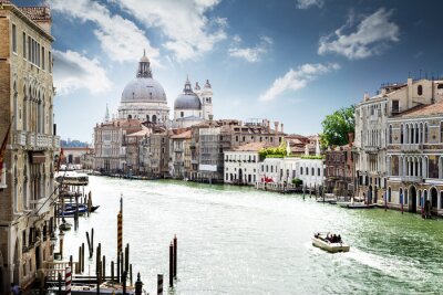 Venedig Canal Grande am Vormittag
