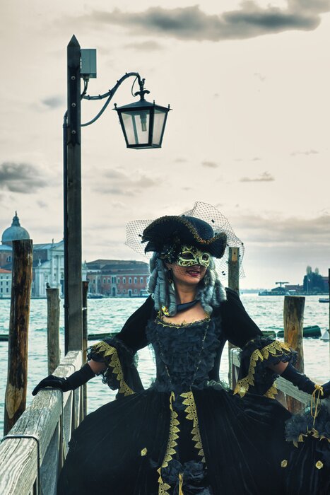 Bild Venedig Karneval
