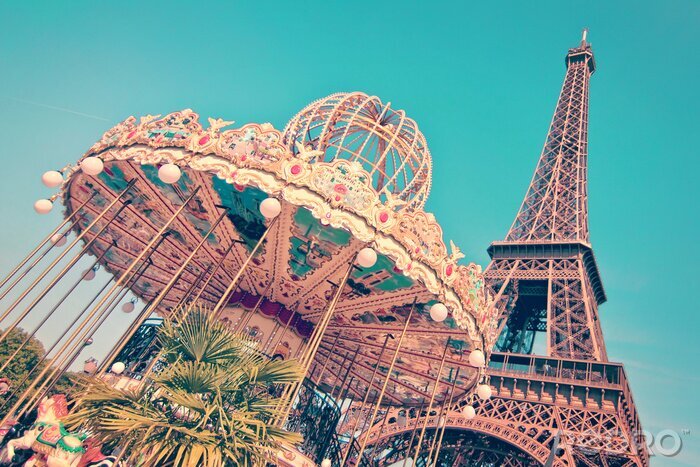 Bild Vergnügungspark am Eiffelturm in Paris