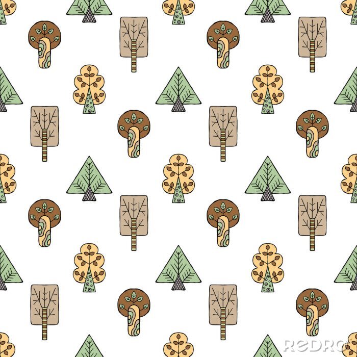 Bild Verschiedene Zierbäume