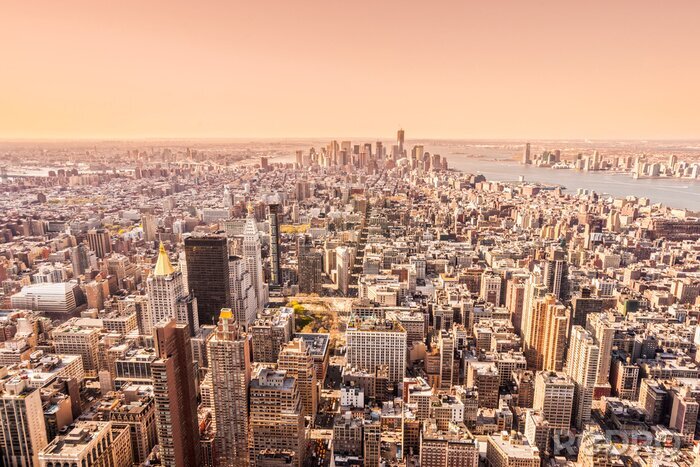 Bild Vintage Blick auf New York City