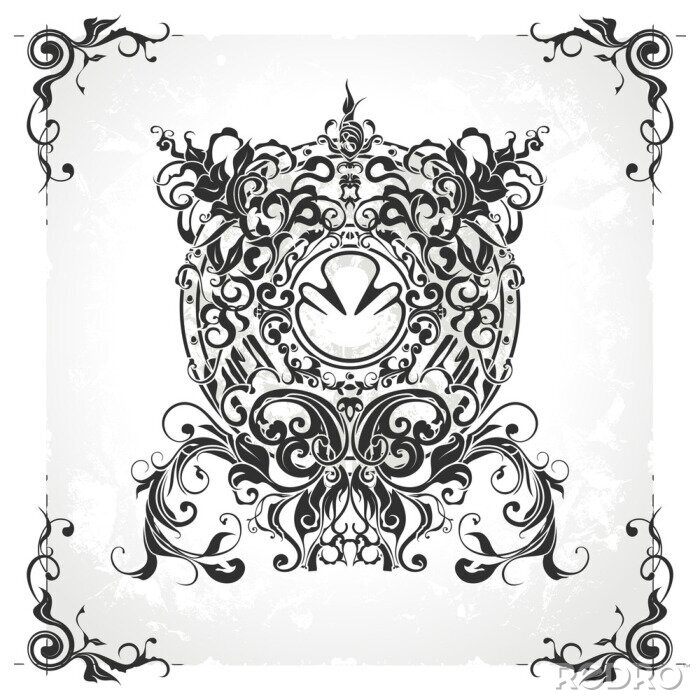 Bild Vintage-Design-Element