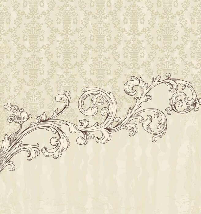 Bild Vintage graues Ornament