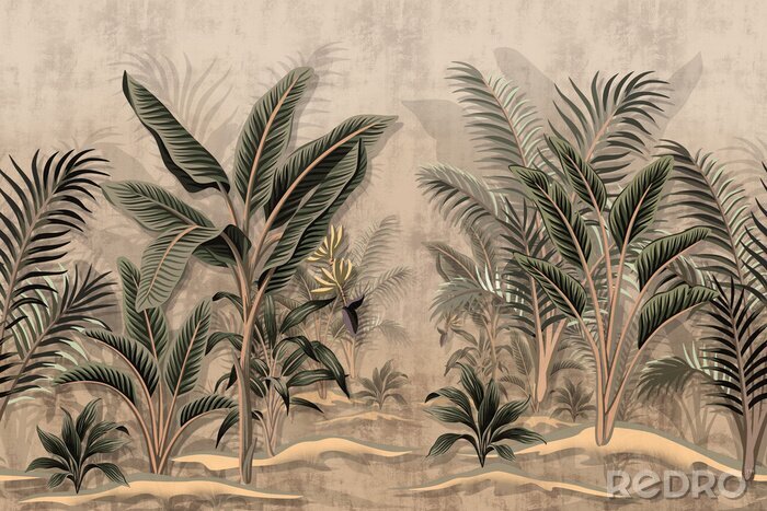 Bild Vintage Palmen