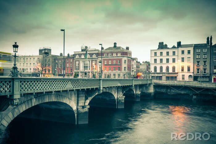 Bild Vintage Stadt Dublin