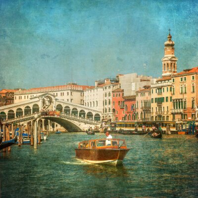 Bild Vintage Stadt Venedig