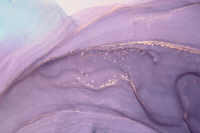 Violetter flüssiger Marmor