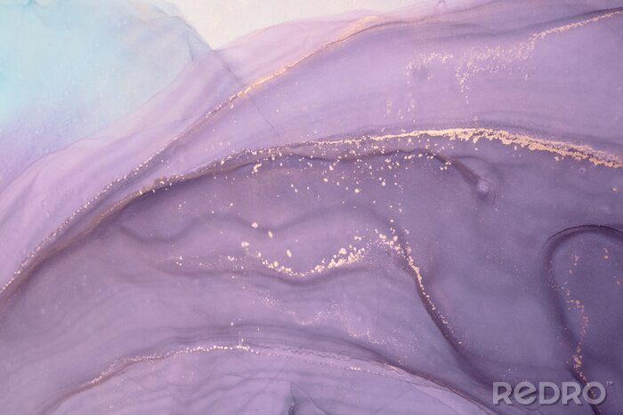 Bild Violetter flüssiger Marmor