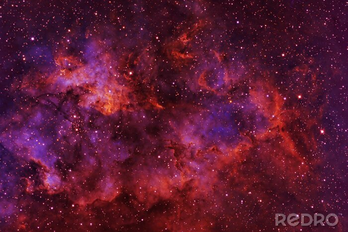Bild Violettes Galaxymuster