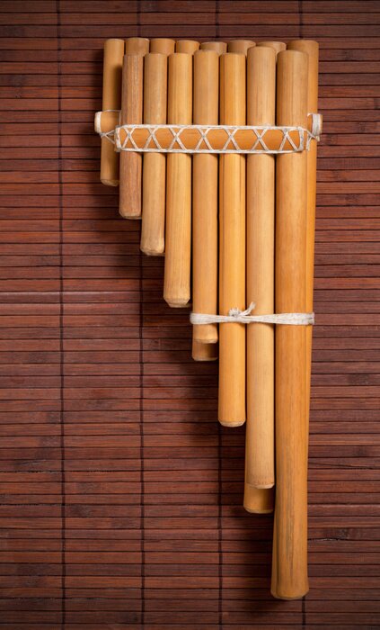 Bild Volksinstrumente auf dem Bild