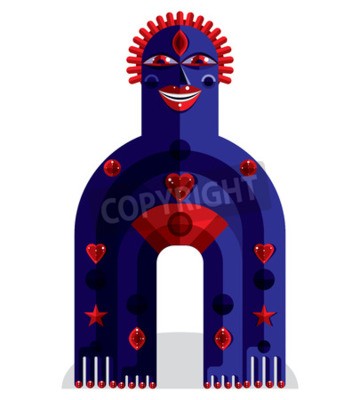 Bild Vom Kubismus inspirierte Grafik