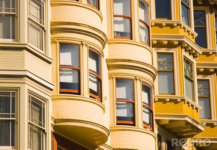 Bild Vorstadtarchitektur von San Francisco