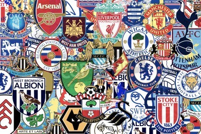 Bild Wappen der Clubs Premier League