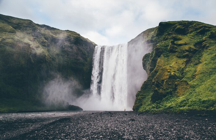 Bild Wasserfall in Südisland