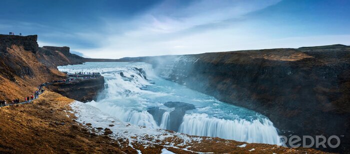 Bild Wasserfall Island