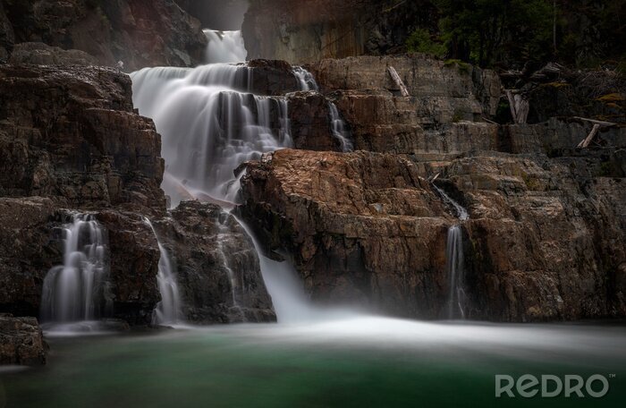 Bild Wasserfallkaskade