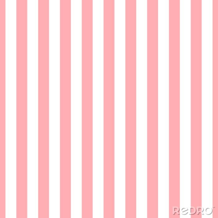 Bild Weiß-rosa Motiv mit vertikalen Streifen