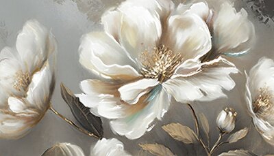 Bild Weiße Blume blüht