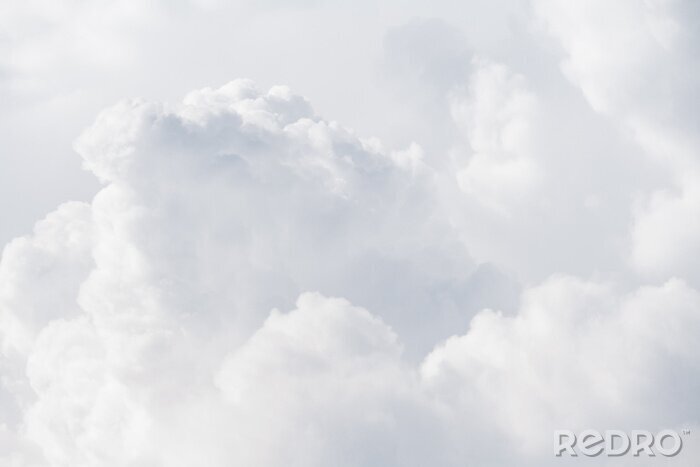 Bild Weiße Federwolken