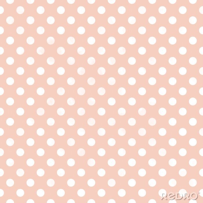 Bild Weiße Punkte auf rosa Hintergrund