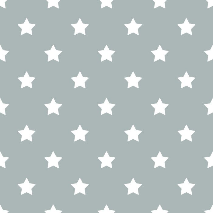 Bild Weiße Sterne auf grauem Hintergrund Grafik