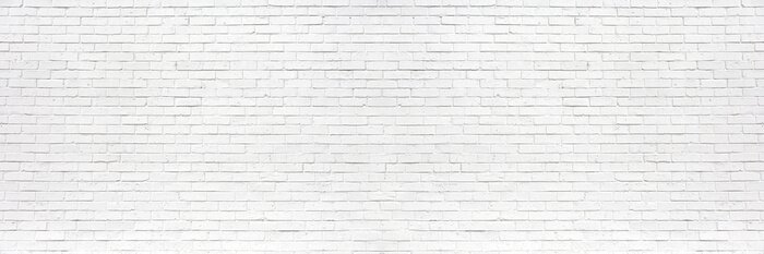 Bild Weiße Wand aus Ziegeln