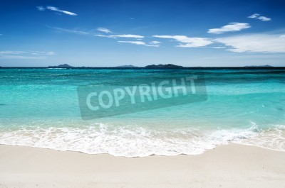 Bild Weißer Strand und Meer auf den Philippinen