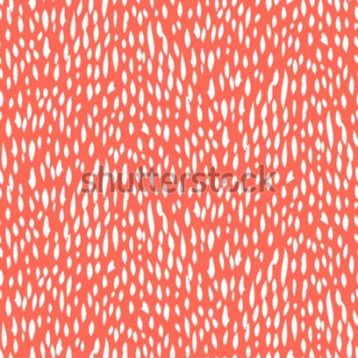 Bild Weißes Ditsy-Muster auf rotem Hintergrund