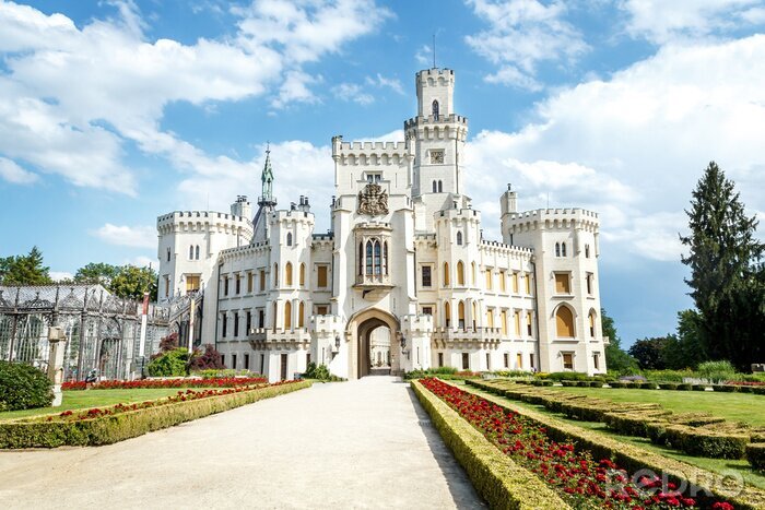 Bild Weißes schönes Schloss