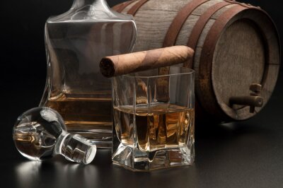 Bild Whisky und Zigarre
