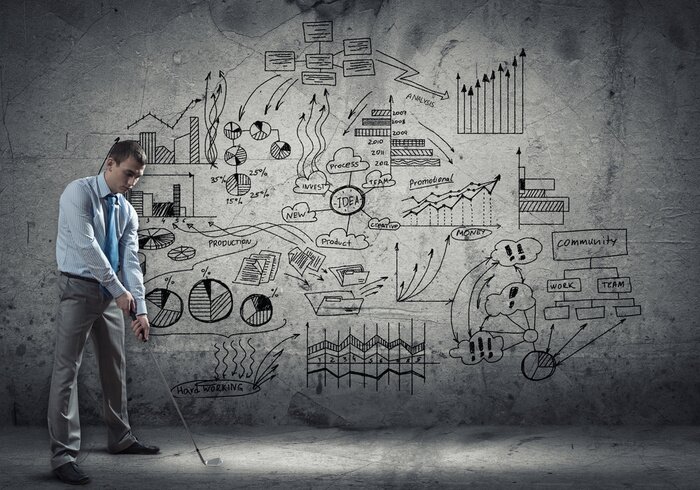 Bild Wine Pause fürs Golfspiel