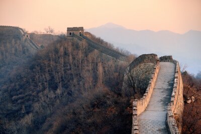Wintertag an der Chinesischen Mauer