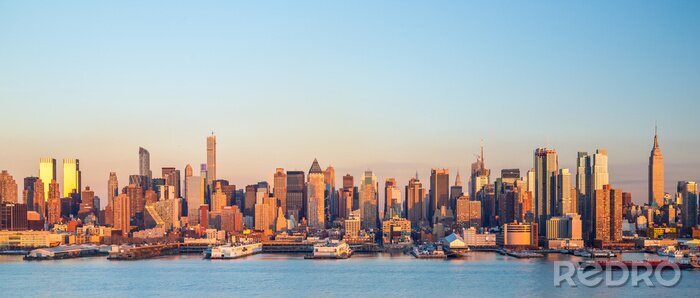 Bild Wolkenkratzer-Panorama von New York City