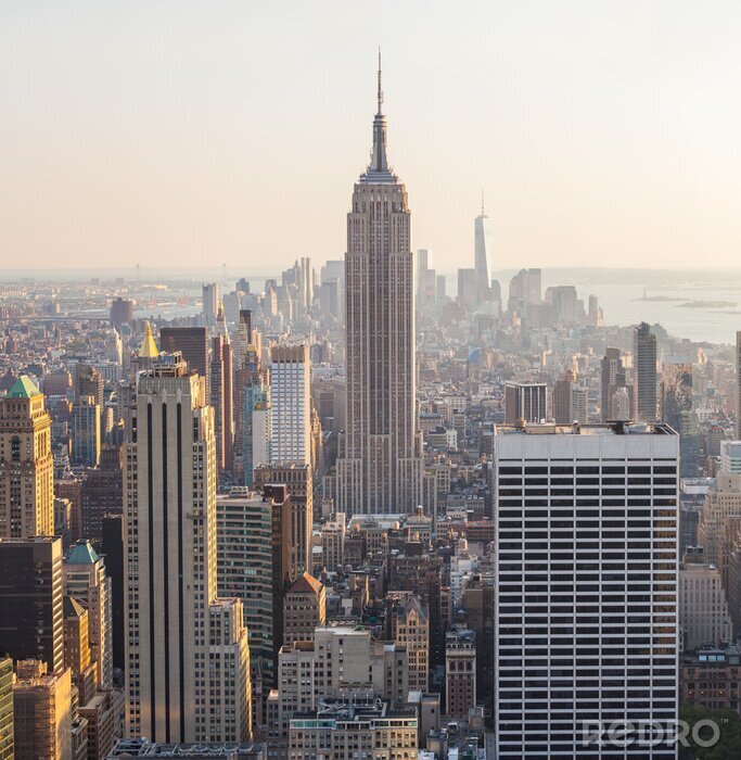 Bild Wolkenkratzer über New York City
