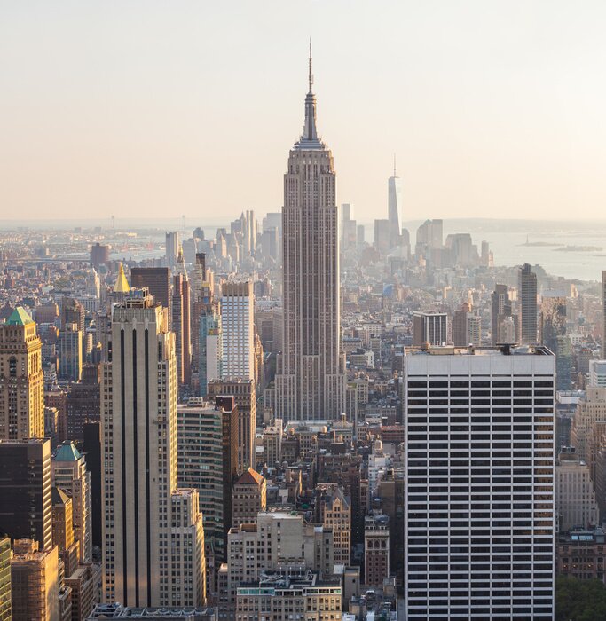 Bild Wolkenkratzer über New York City