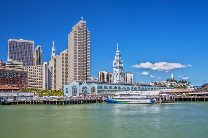 Bild Wolkenkratzer und das Panorama von San Francisco