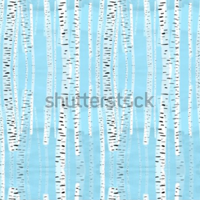 Bild Zeichnungsdarstellung mit Bäumen