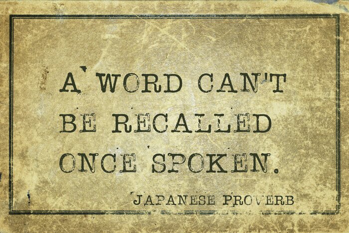 Bild Zitat aus japanischem Sprichwort