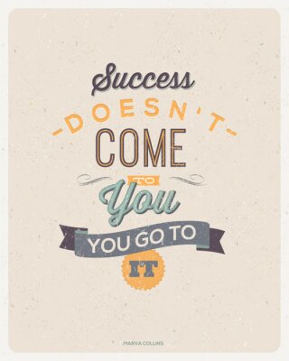 Bild Zitat Collins über Erfolg