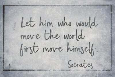 Bild Zitat von Sokrates