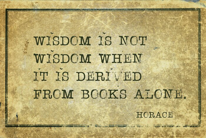 Bild Zitate im Vintage-Stil