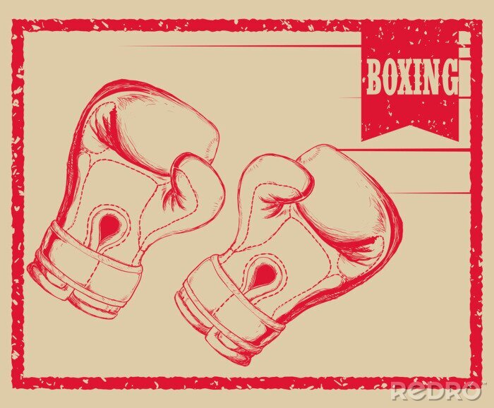 Bild Zusammengeballte Boxhandschuhe