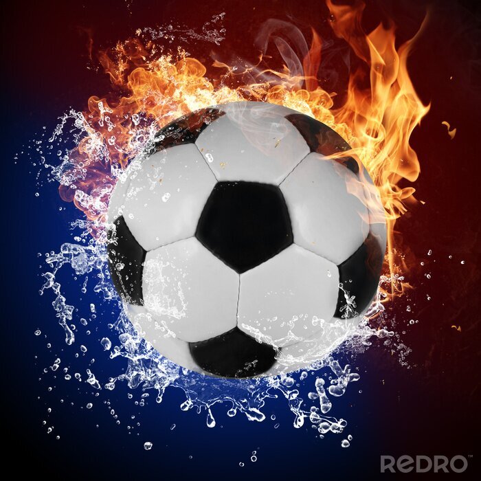 Bild Zwei Gesichter des Fußballs