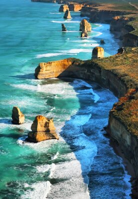 Zwölf-Apostel-Felsen als Natur in Australien