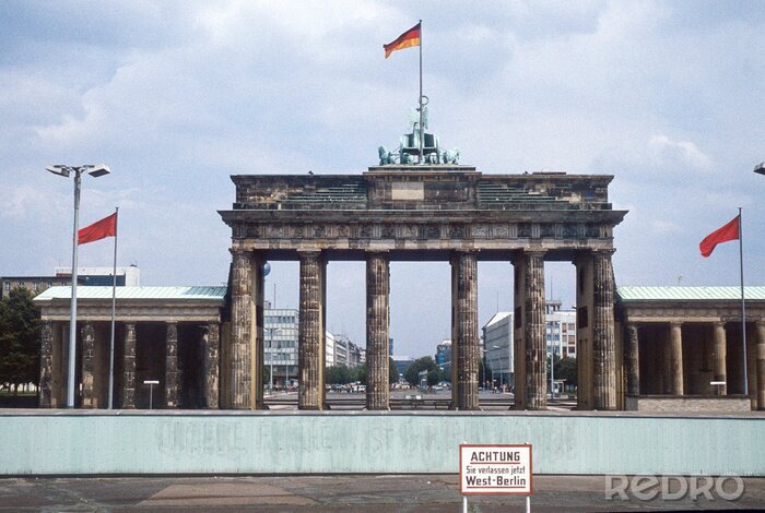 Fototapete 1980 Berlin-Foto