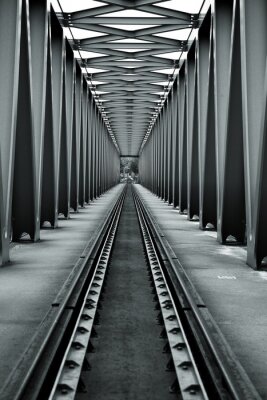 Fototapete 3D Architektur Brücke
